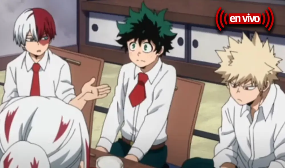 Conoce aquí la información más reciente de My hero academia. Foto: Weekly Shonen Jump