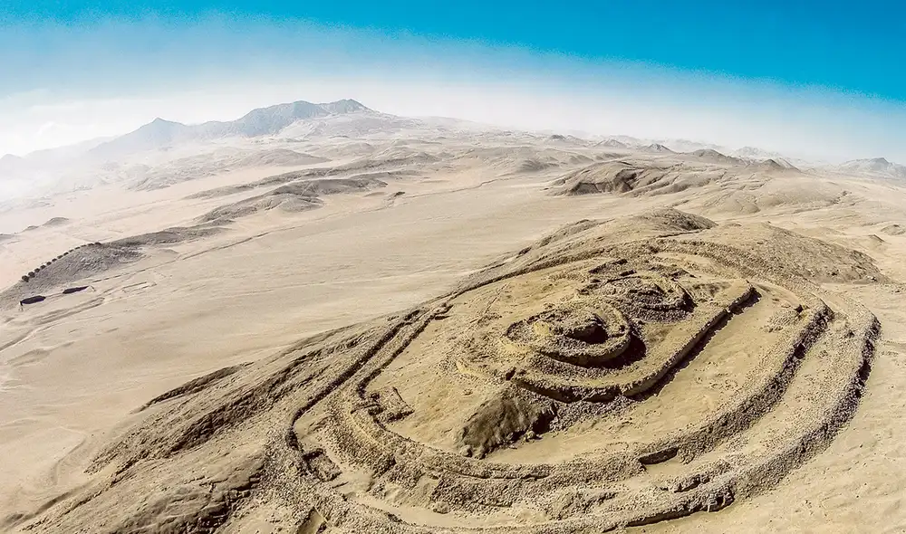 Histórico. Vista panorámica del observatorio solar de Chankillo, ubicado en Casma. Foto: Difusión