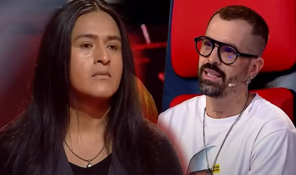 Fidelius agradeció la oportunidad de haber sido parte de La voz Perú. Foto: captura Latina Fidelius agradeció la oportunidad de haber sido parte de La voz Perú. Foto: captura Latina