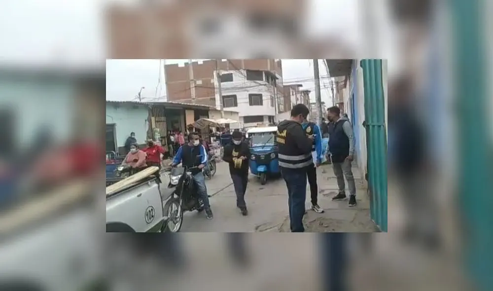 Efectivos de Investigación Criminal de Chepén arribaron para hacerse cargo de las investigaciones. Foto: cortesía Efectivos de Investigación Criminal de Chepén arribaron para hacerse cargo de las investigaciones. Foto: cortesía