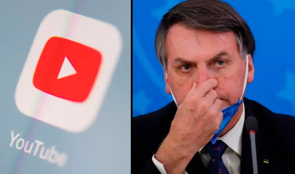 El año pasado, tanto Twitter como Facebook eliminaron videos de Bolsonaro por violar sus términos de uso. Foto: AFP