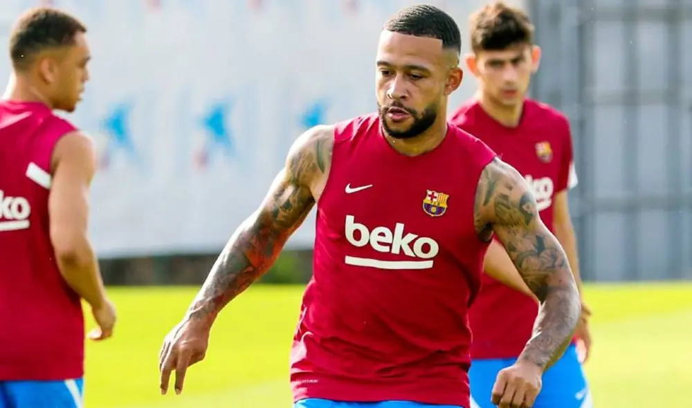 Memphis Depay tiene contrato por dos temporadas con el FC Barcelona. Foto: difusión Memphis Depay tiene contrato por dos temporadas con el FC Barcelona. Foto: difusión