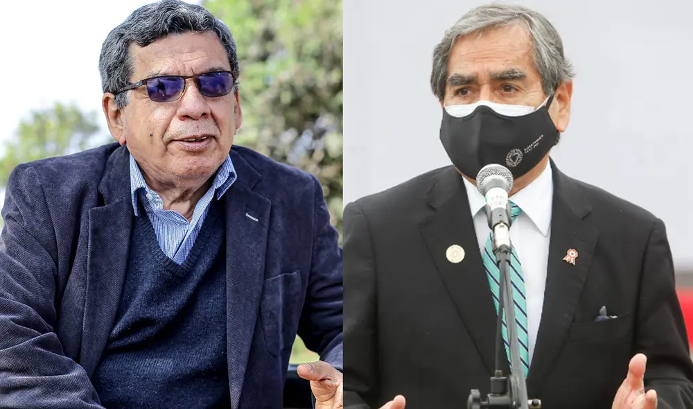 Hernando Cevallos es uno de los voceados para ser el reemplazo de Óscar Ugarte en el Ministerio de Salud. Foto: composición/La República Hernando Cevallos es uno de los voceados para ser el reemplazo de Óscar Ugarte en el Ministerio de Salud. Foto: composición/La República