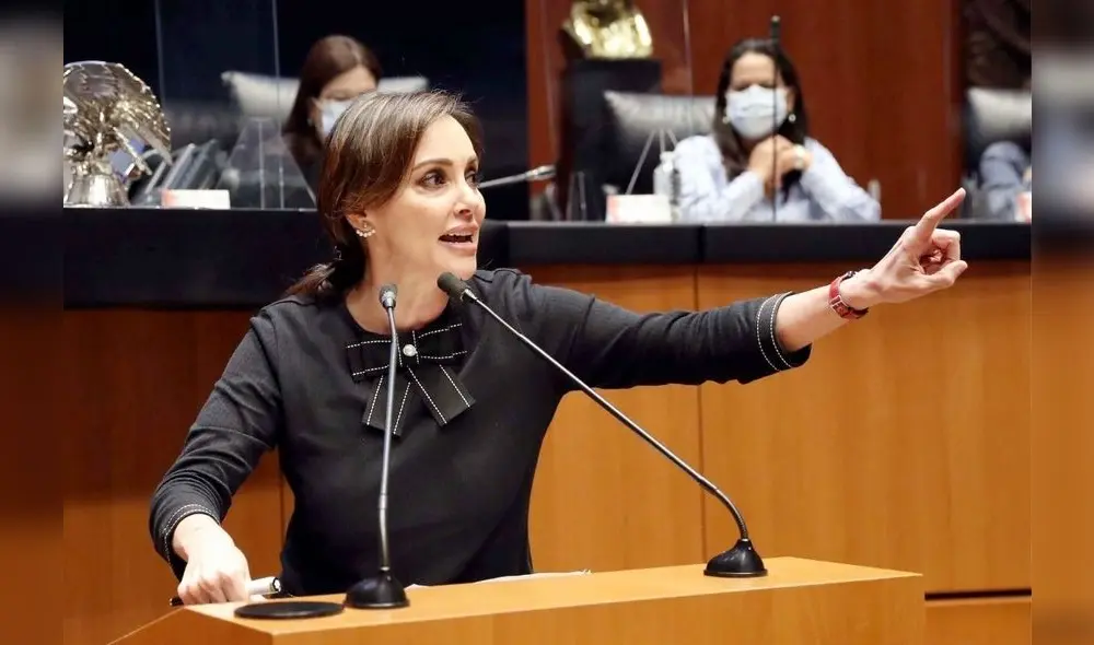 Mediante sus redes sociales, Lilly Téllez se pronunció por lo dicho por el funcionario. Foto: Senado de México