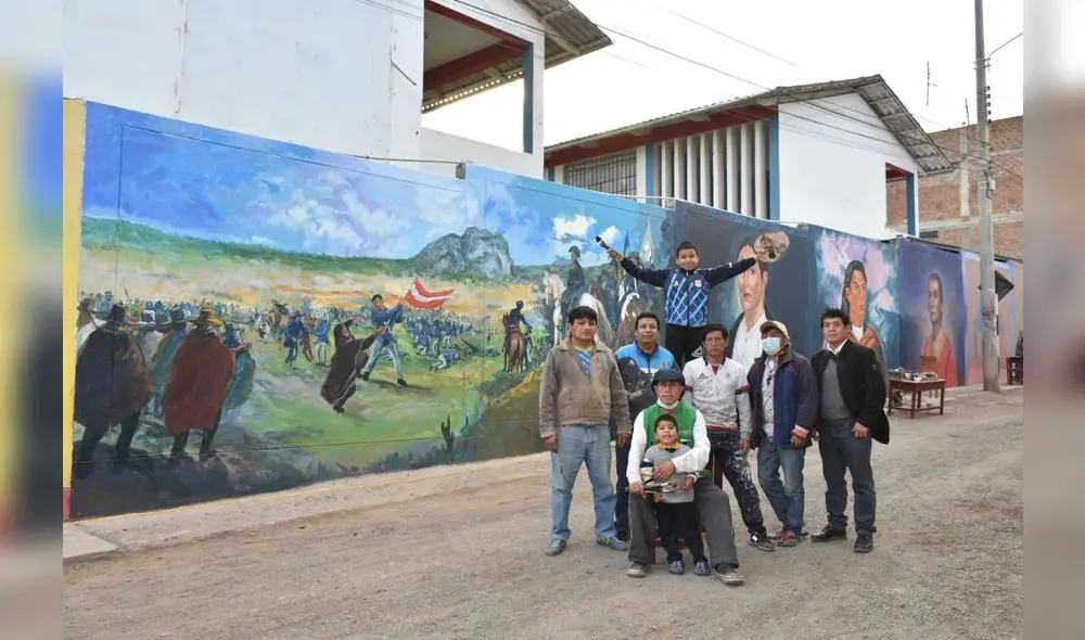 Artistas revaloraron a quienes contribuyeron a la causa de la independencia. Foto: difusión