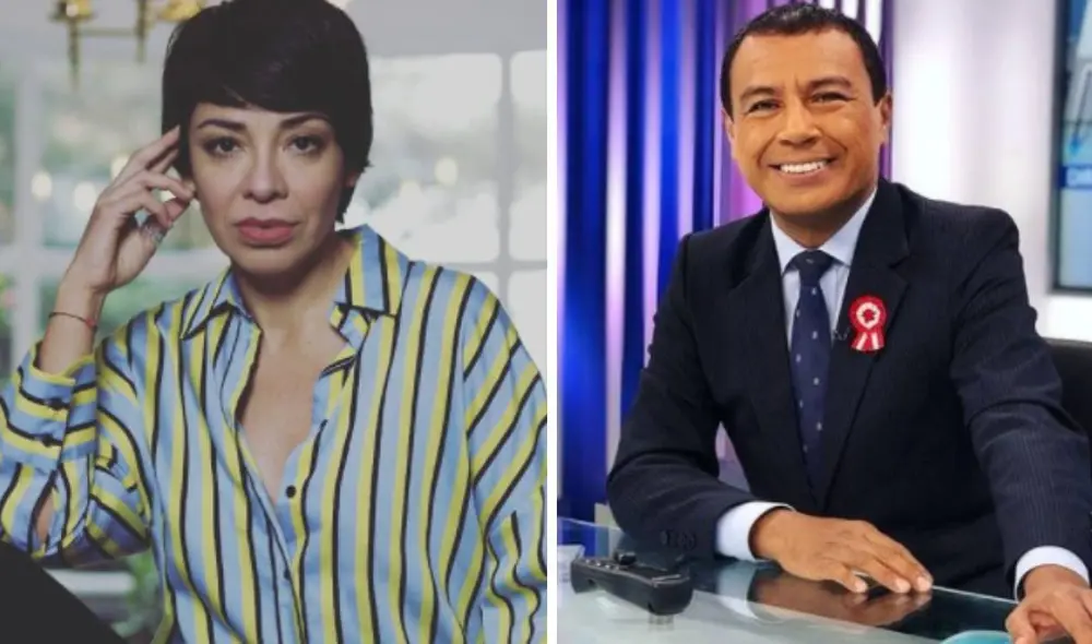 Tatiana Astengo no dejó pasar por alto el error del periodista en redes sociales. Foto: Tatiana Astengo - Jimmy Chinchay / Instagram