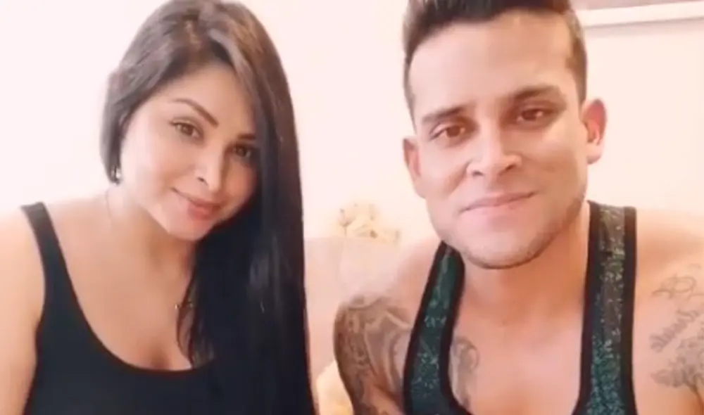 Christian Domínguez y Pamela Franco tuvieron a su primera hija juntos en marzo del 2021. Foto: captura Christian Domínguez/  Instagram