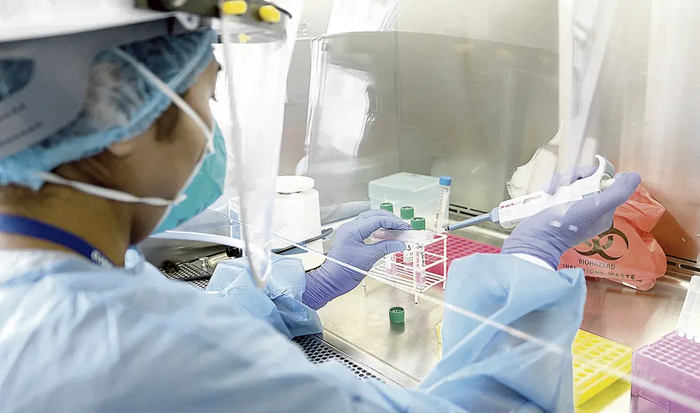 Ciencia. El INS detectó 4 casos nuevos de la variante delta. Foto: Antonio Melgarejo/La República