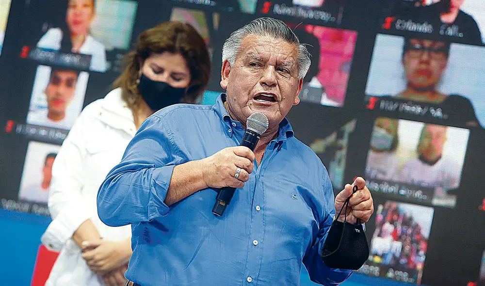 César Acuña. Su bancada irá con la que lidera Acción Popular. Foto: Félix Contreras / La República