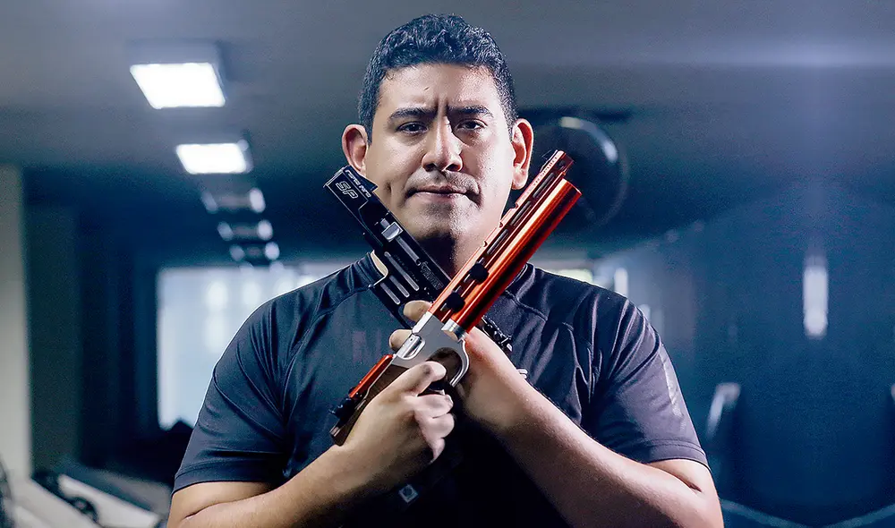Carrillo logró un cuarto lugar en el Mundial de Tiro disputado en marzo del 2021. Foto: La República