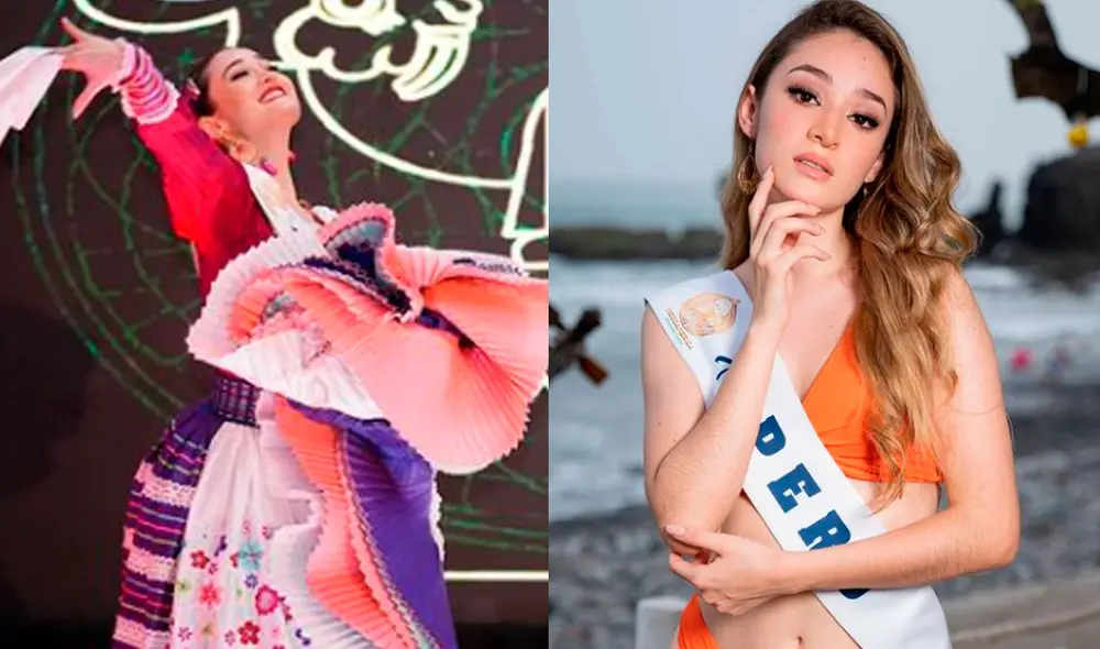 La joven peruana fue alentada en todo momento por la directora del Miss Perú Jessica Newton. Foto: Miss Mesoamérica / Instagram La joven peruana fue alentada en todo momento por la directora del Miss Perú Jessica Newton. Foto: Miss Mesoamérica / Instagram