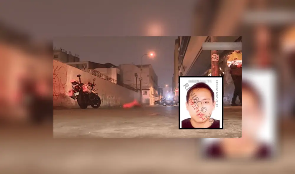 El hecho ocurrió en el jirón Ilo en el Cercado de Lima. Foto: captura América Noticias El hecho ocurrió en el jirón Ilo en el Cercado de Lima. Foto: captura América Noticias