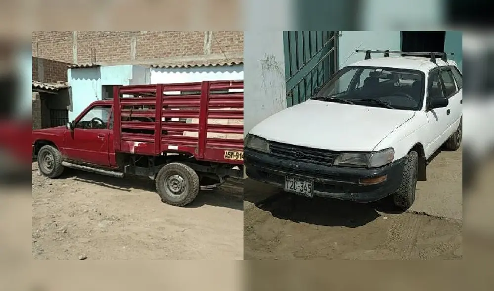 Vehículos recuperados fueron llevados a la delegación policial de Uprove de Trujillo. Foto: PNP Vehículos recuperados fueron llevados a la delegación policial de Uprove de Trujillo. Foto: PNP