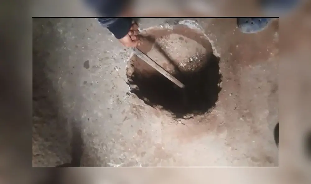 Denuncian que pisos de sus viviendas han empezado a hundirse. Foto: cortesía