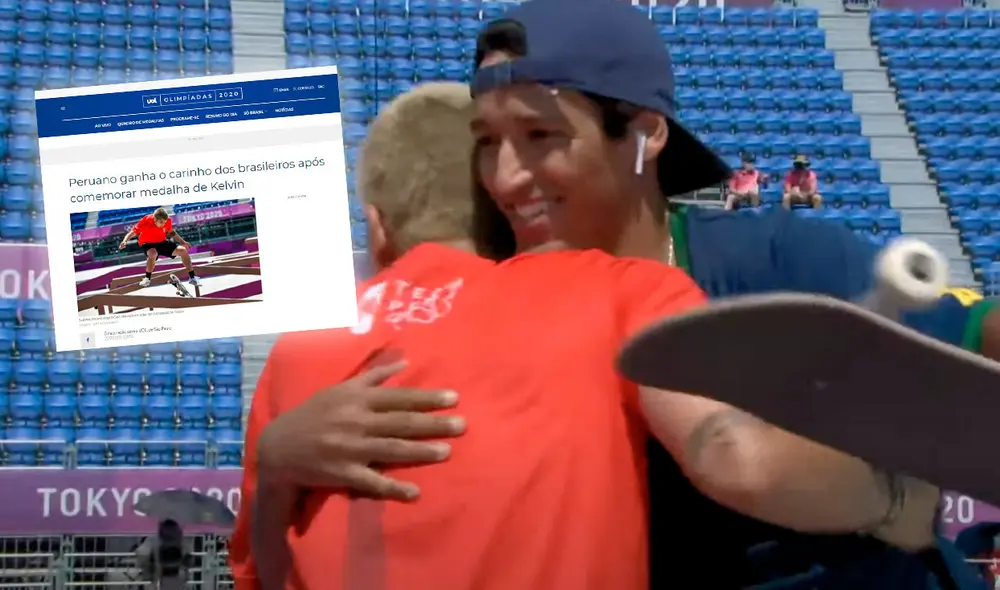 Angelo Caro quedó entre los cinco mejores skaters en Tokio 2020. Foto: captura Claro Sports Angelo Caro quedó entre los cinco mejores skaters en Tokio 2020. Foto: captura Claro Sports
