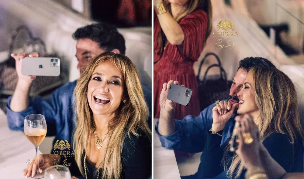 En las imágenes difundidas en redes sociales se ve a Jennifer Lopez divirtiéndose al ritmo de sus mejores éxitos junto con Ben Affleck. Foto: composición Instagram @loperasttropez En las imágenes difundidas en redes sociales se ve a Jennifer Lopez divirtiéndose al ritmo de sus mejores éxitos junto con Ben Affleck. Foto: composición Instagram @loperasttropez