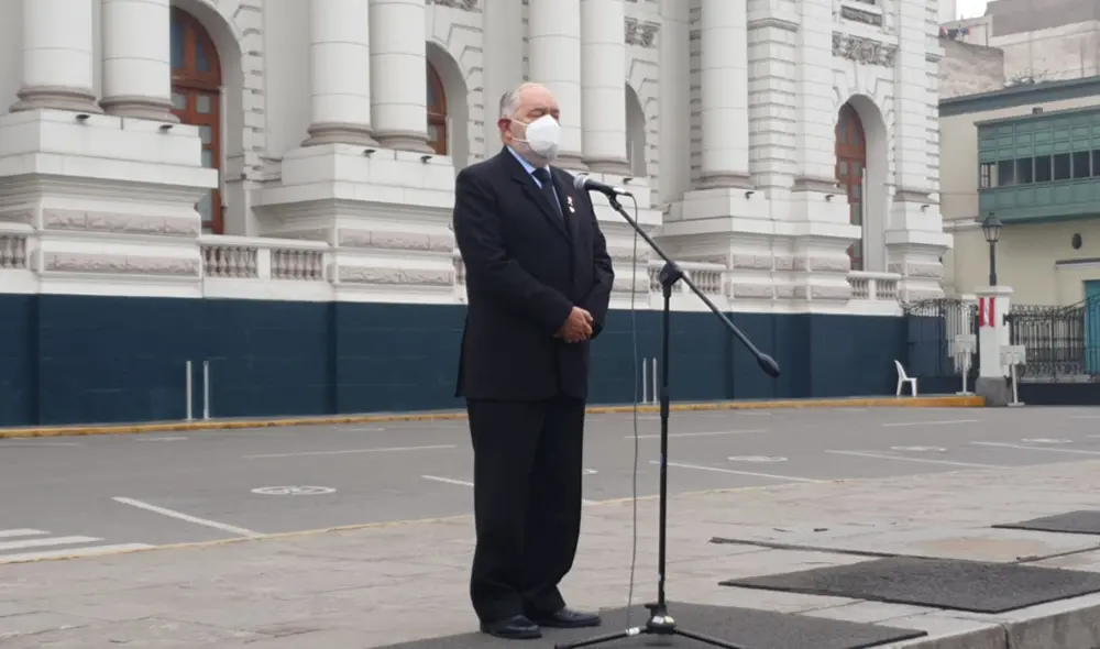 Jorge Montoya encabeza la lista número uno que postula a la Mesa Directiva del Congreso. Foto: Johann Klug/ URPI-LR Jorge Montoya encabeza la lista número uno que postula a la Mesa Directiva del Congreso. Foto: Johann Klug/ URPI-LR