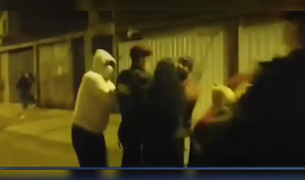 Ciudadanos negaron asistir a fiesta, pese a las evidencias. Foto: Canal N/captura Ciudadanos negaron asistir a fiesta, pese a las evidencias. Foto: Canal N/captura