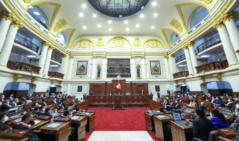 El Parlamento elige a su Mesa Directiva este lunes 26 en sesión presencial. Foto: Congreso