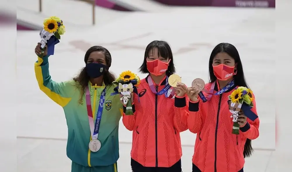 Tokio 2020: Podio más joven de la historia. Foto: Marca