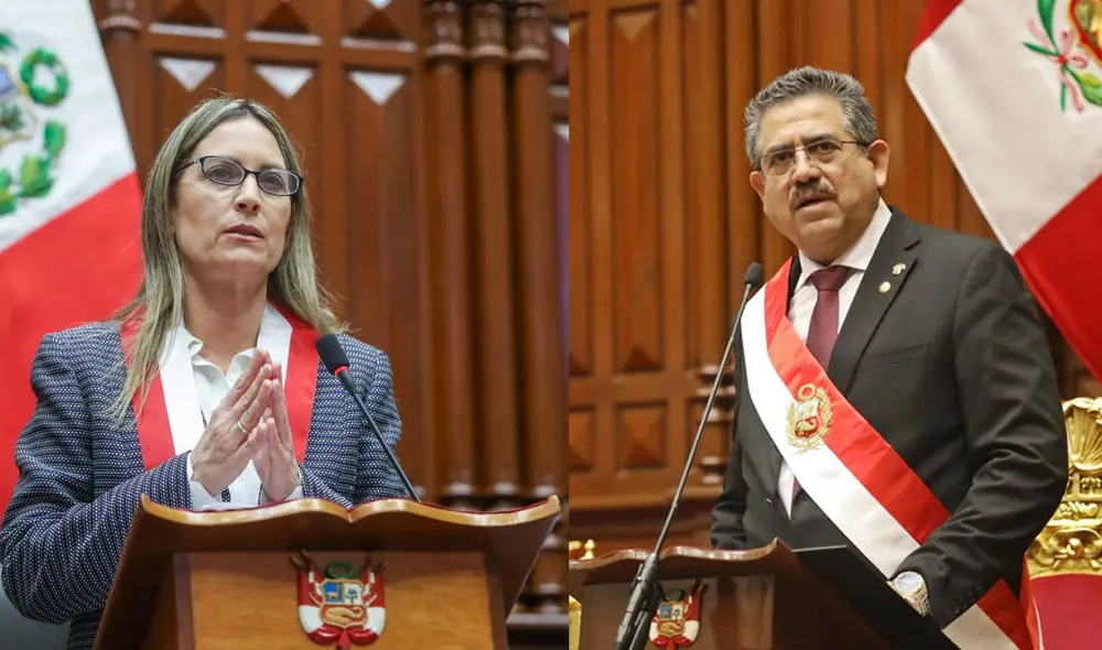 Merino de Lama fue elegido con el mismo proceso que se nombró a Sagasti, según María del Carmen Alva Prieto. Foto: composición Congreso