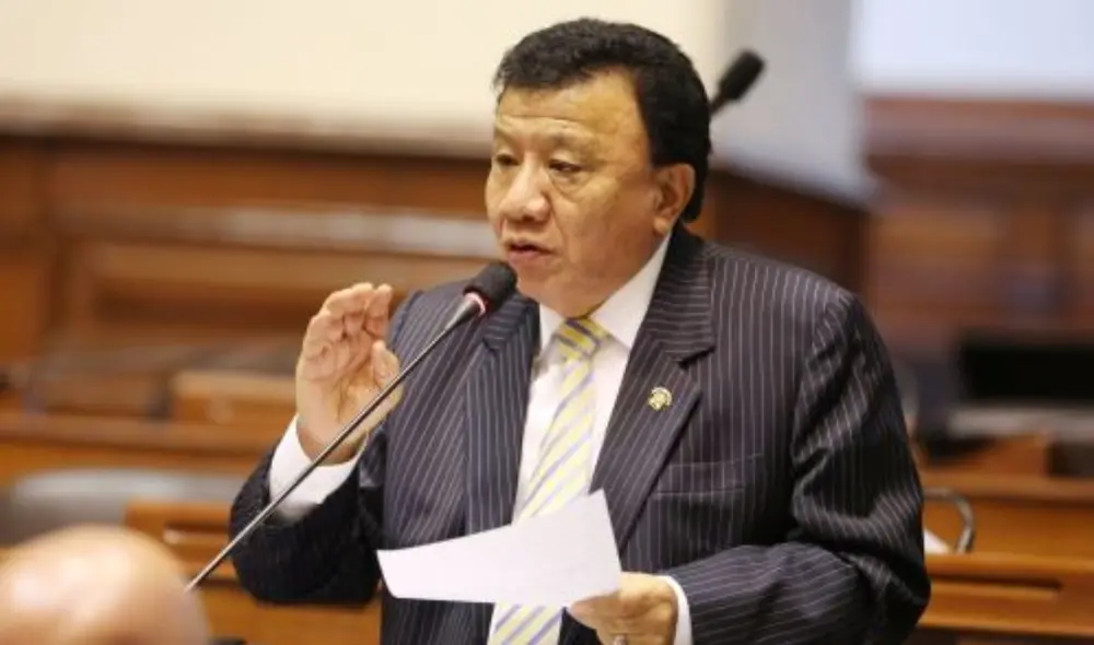 Enrique Wong Pujada, vicepresidente de la Mesa Directiva. Foto: Congreso.