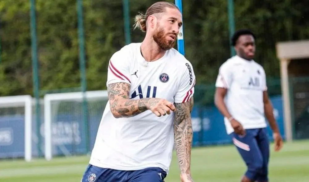 Sergio Ramos retrasa su debut con el Paris Saint Germain. Foto: AFP