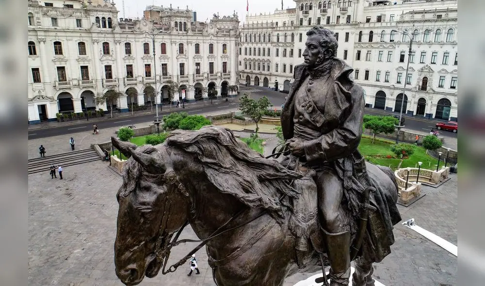 Según Reniec, 10 peruanos se llaman José de San Martín. Foto: Andina
