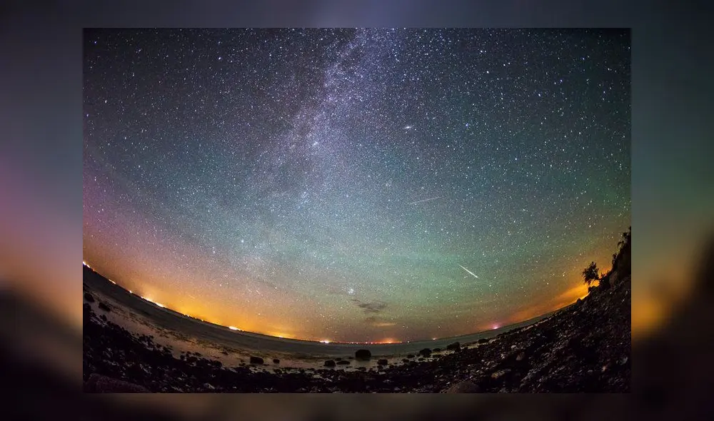 La lluvia de estrellas podrá verse en el cielo nocturno alrededor de las 4.00 a. m. Foto: EFE/Tatyana Zenkovich