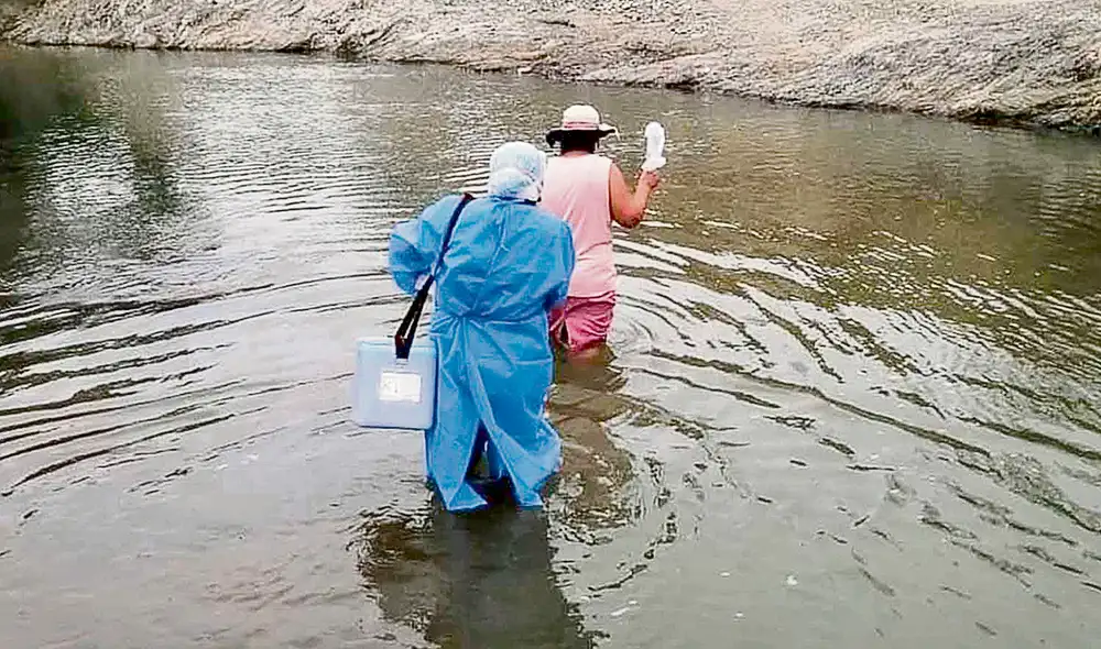 Casa por casa. Las brigadas itinerantes han dado buen resultado, pero necesitan presupuesto para llegar a las zonas alejadas. Foto: difusión Casa por casa. Las brigadas itinerantes han dado buen resultado, pero necesitan presupuesto para llegar a las zonas alejadas. Foto: difusión