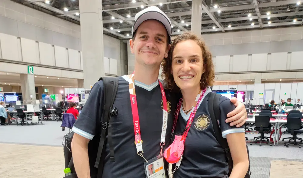 La pareja se hizo conocida luego de un video viral sobre el Mundial de Rusia 2018. Foto: Milagros Crisanto / La República La pareja se hizo conocida luego de un video viral sobre el Mundial de Rusia 2018. Foto: Milagros Crisanto / La República