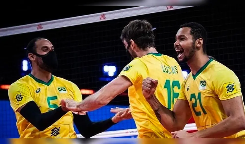 Mauricio Borges y Lucas Saatkamp no se sacaron los barbijos durante sus partidos en Tokio 2021. Foto: EFE