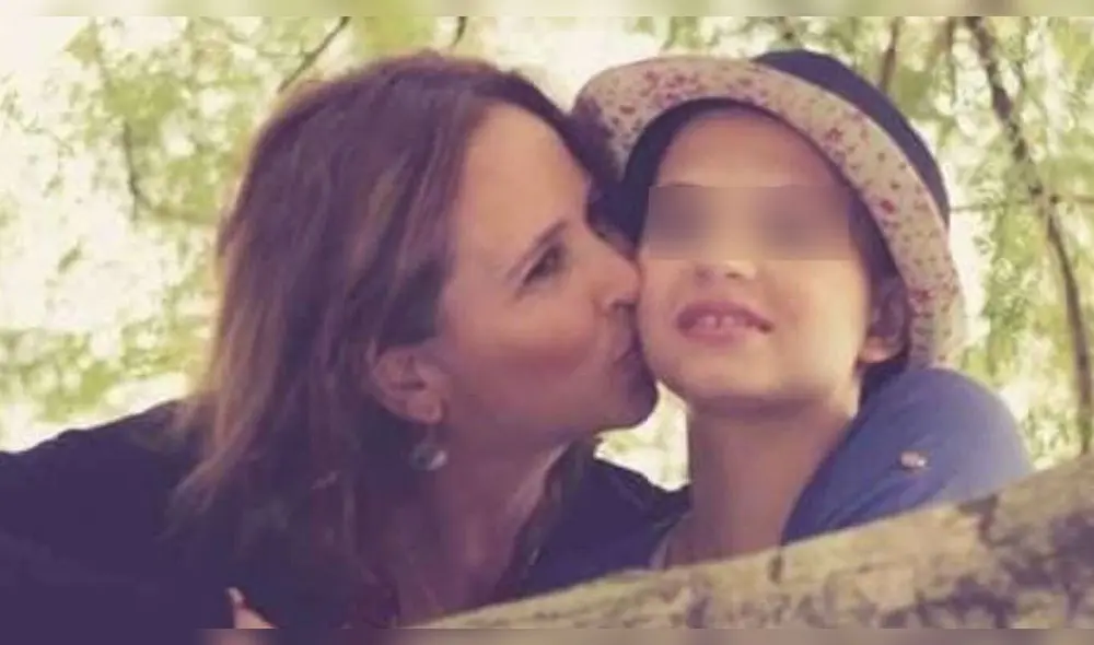 La hija de Erica falleció hace cinco años. Foto: captura de Facebook