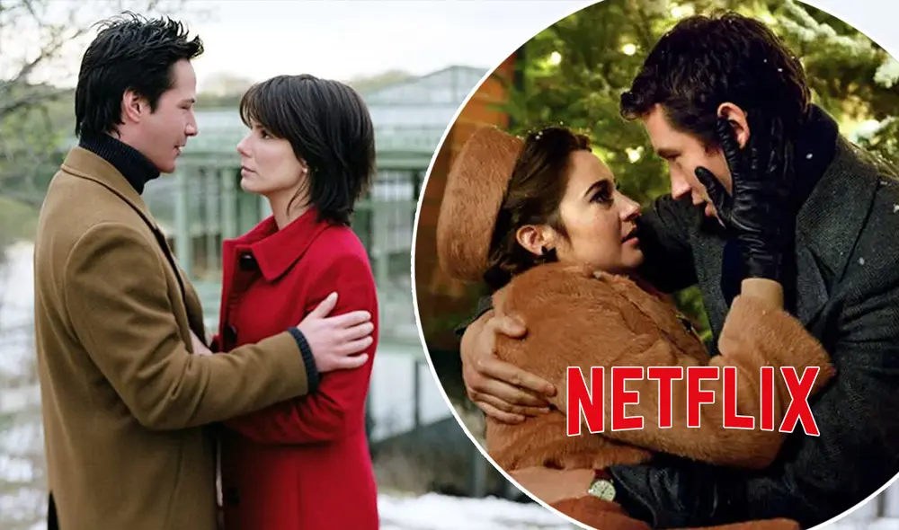 La casa del lago es una de las películas románticas más populares del género. Foto: composición/Netflix/Warner Bros.