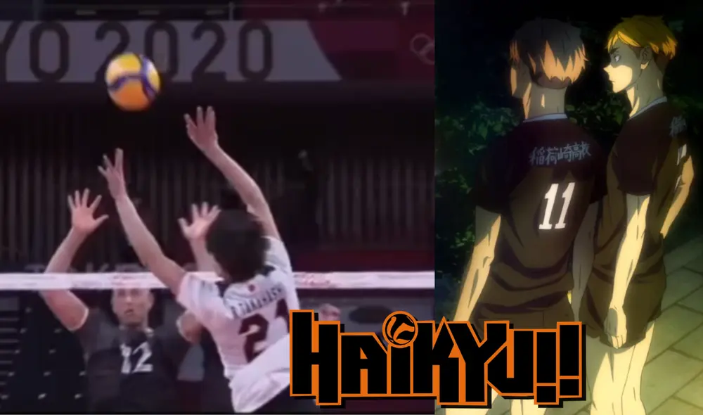 Un momento memorable que hizo recordar a Haikyuu. Foto: composición/Mappa/Claro TV