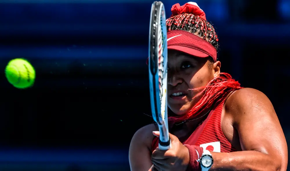 Naomi Osaka fue abanderada de Japón en la apertura de los Juegos Olímpicos Tokio 2020. Foto: AFP