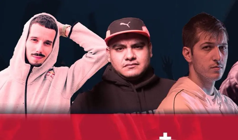 Skone, Aczino y Chuty son los máximos candidatos a quedarse con el título. Foto: USN Skone, Aczino y Chuty son los máximos candidatos a quedarse con el título. Foto: USN