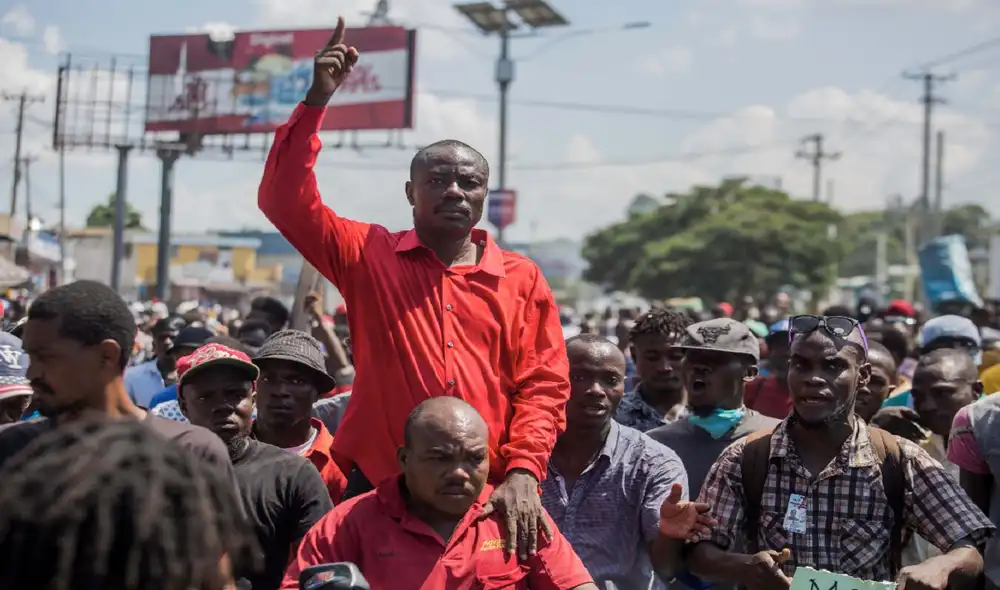 Moïse Jean Charles es un excandidato presidencial ligado al chavismo. Foto: difusión