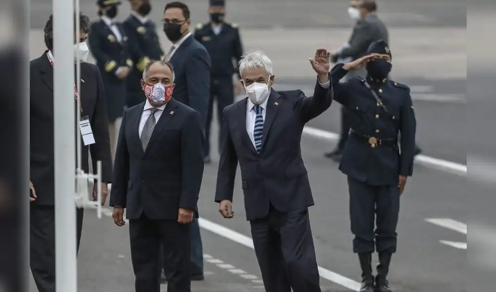 Sebastián Piñera es uno de los jefes de Estado que ha llegado a Perú para la asunción de Pedro Castillo como presidente. Foto: Aldair Mejia/La República Sebastián Piñera es uno de los jefes de Estado que ha llegado a Perú para la asunción de Pedro Castillo como presidente. Foto: Aldair Mejia/La República