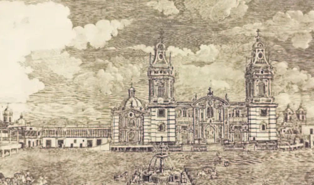LIMA SIGLO XIX. Los fuertes sismos y los terremotos políticos modificaron la plaza Mayor. Solo se salvó la basílica catedral. Foto: Suplemento LR Bicentenario LIMA SIGLO XIX. Los fuertes sismos y los terremotos políticos modificaron la plaza Mayor. Solo se salvó la basílica catedral. Foto: Suplemento LR Bicentenario