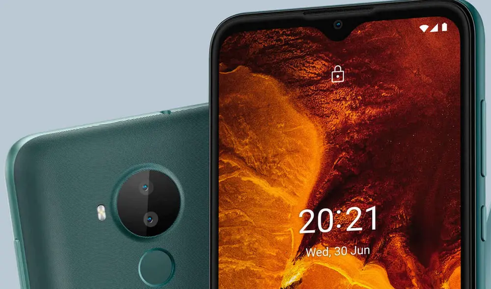 El Nokia C30 llega con una pantalla de 6,82 pulgadas con resolución resolución HD+. Foto: Nokia El Nokia C30 llega con una pantalla de 6,82 pulgadas con resolución resolución HD+. Foto: Nokia