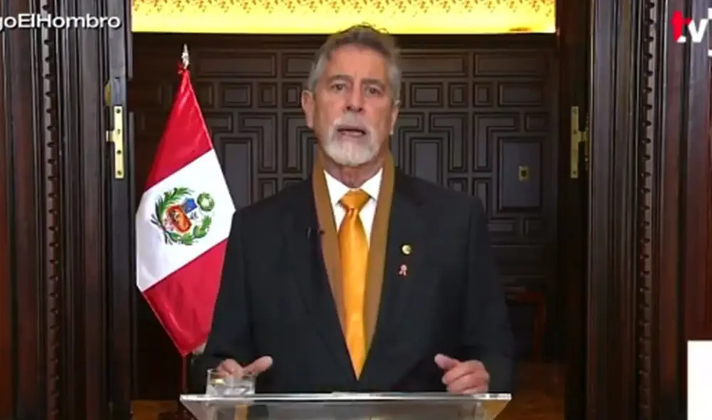 Sagasti sostuvo que una de las formas de aportar a tu patria, es mediante la participación en asuntos políticos. Foto: captura TV Perú