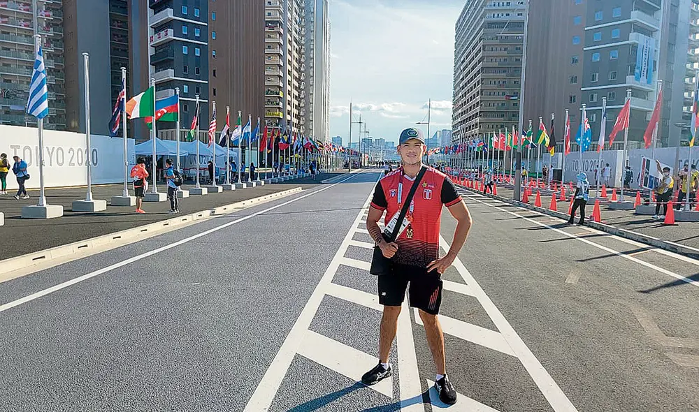 Limitación. Lúcar solo pudo prepararse durante quince días en Italia antes de viajar a Tokio. Foto: difusión Limitación. Lúcar solo pudo prepararse durante quince días en Italia antes de viajar a Tokio. Foto: difusión