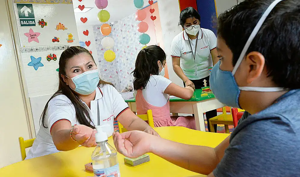 Inabif. Tras la inscripción se realiza seguimiento y verificación de los gastos de cada menor. Foto: difusión