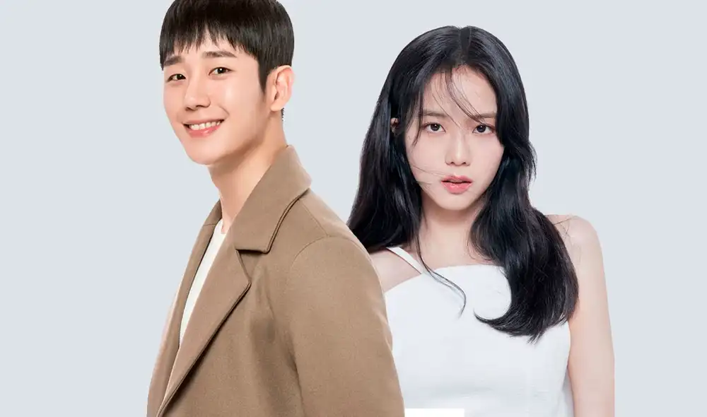 Jung Hae In y Jisoo de BLACKPINK protagonizan el drama Snowdrop de jTBC. Foto: composición LR / YG