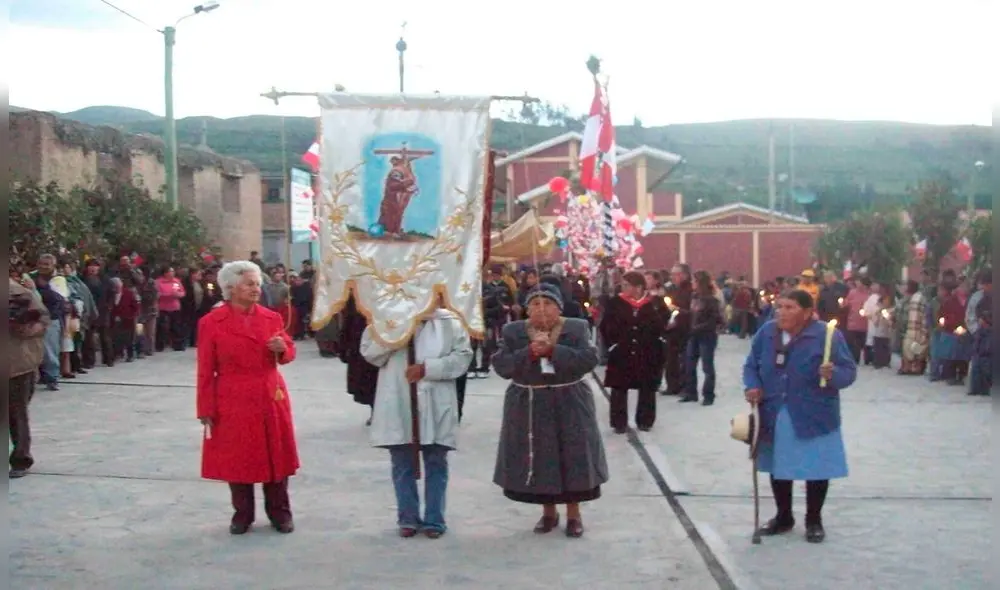 Fiesta religiosa en el distrito, se celebra por una semana integra. Foto: Gercetur