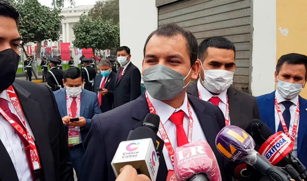 Fray Castillo, sobrino del presidente. Foto: Créditos: Deysi Portuguez/ URPI-LR
