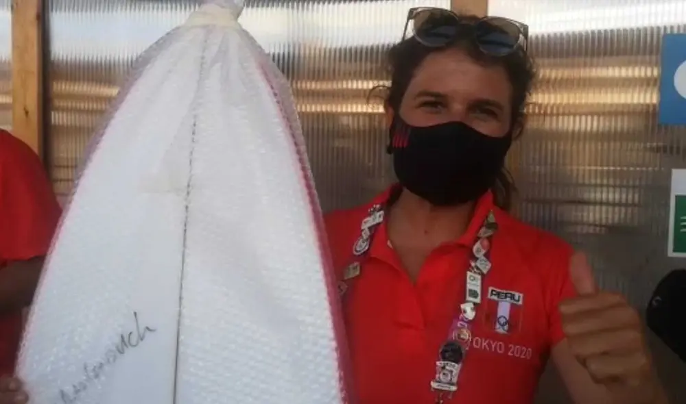 Sofía Mulánovich se dirigió a los peruanos desde Tokio.