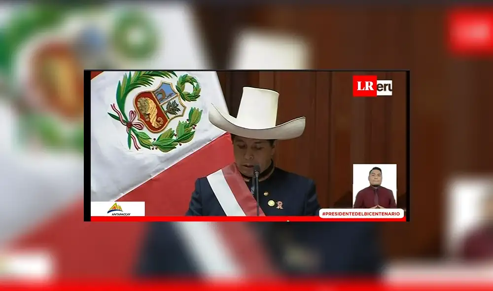 Pedro Castillo anunció cambios en el Ministerio de Cultura. Foto: Captura La República