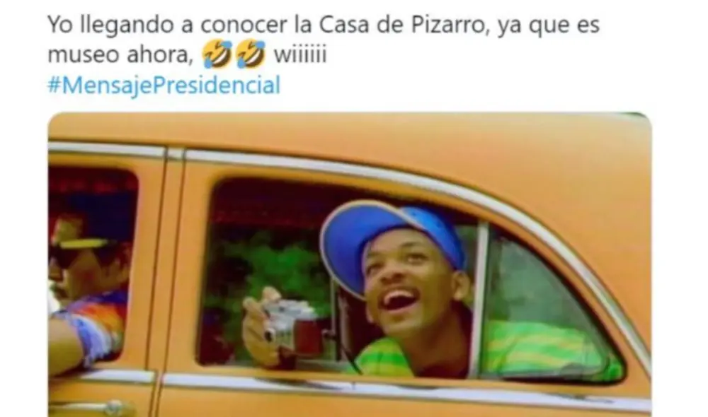 Memes sobre la toma de mando de Pedro Castillo. Foto: captura Twitter